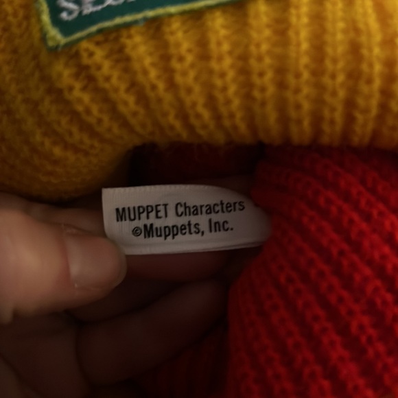 Vintage Sesame Street kids Big Bird winter hat. - Picture 5 of 5